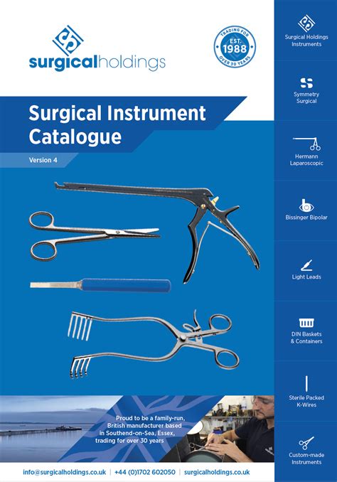 <b>CATALOGUE</b> View Online <b>Catalogue</b> IFUs Instructions for Use Request. . Surgical instruments catalogue pdf